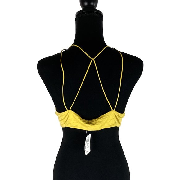 Windsor Mustard yellow crop top - Picture 2 of 3